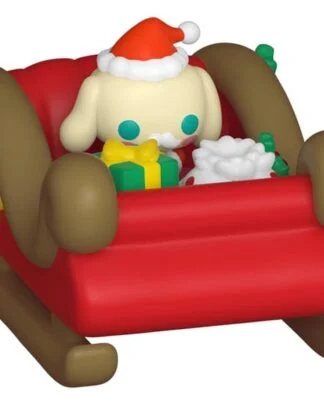 Hello Kitty Bitty POP! Rides Vinyl Figur Holiday- Sleigh with CMRL 2 cm