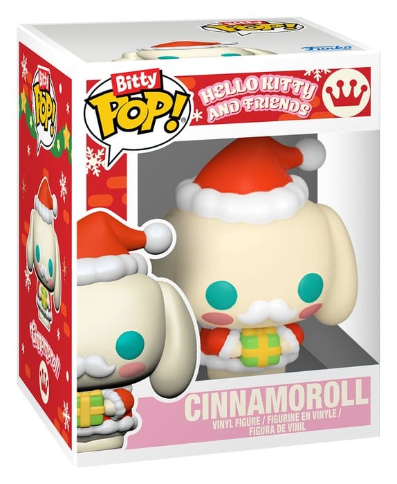 Hello Kitty Bitty POP! Rides Vinyl Figur Holiday- Sleigh with CMRL 2 cm – Bild 3