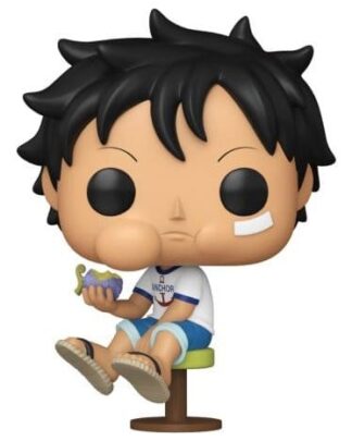 One Piece POP! Vinyl Figur Kid Luffy Eating DF *Exclusive Version* 9 cm