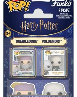 Harry Potter Bitty POP! Vinyl Figuren 2er-Pack Dumbledore/Voldemort 2 cm