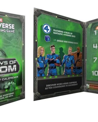 Marvel Multiverse RPG Adventskalender 12 Days of Doom Dice