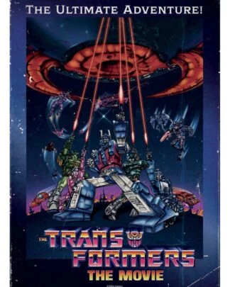 Transformers Kunstdruck The Movie 40th Anniversary Limited Edition 30 x 42 cm