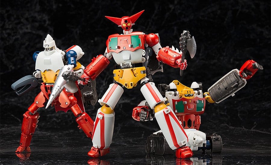 Getter Robo Dynamic Change R Actionfiguren Set (re-run) – Bild 11