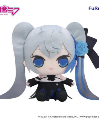Hatsune Miku Kyurumaru Big Plüschfigur Blue Rose 28 cm