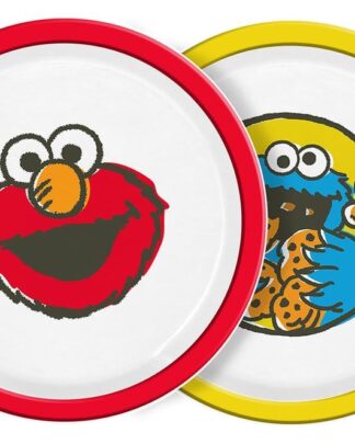 Sesamstraße Teller Vintage Kids 2er-Pack 22 cm