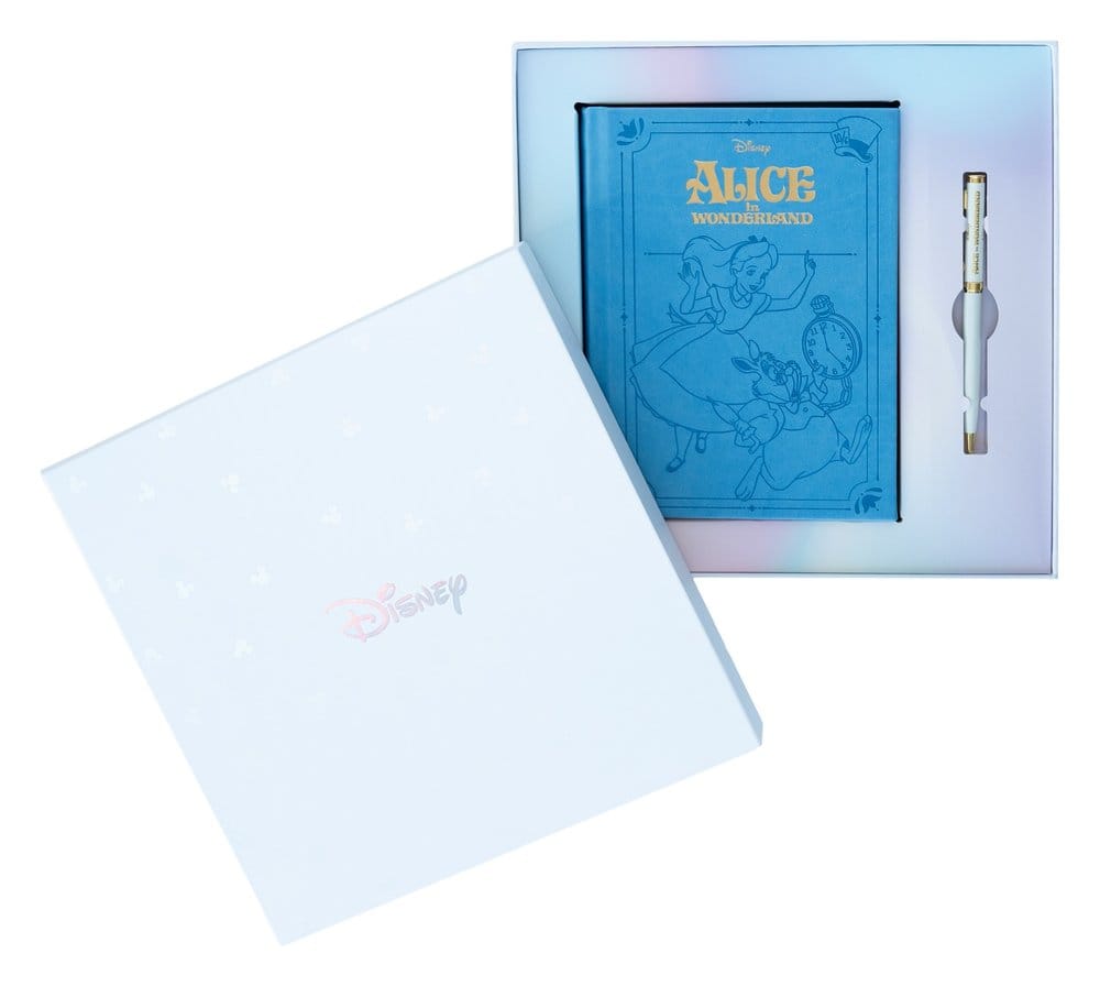 Alice im Wunderland Premium Notizbuch mit Stift Set A5 – Bild 5