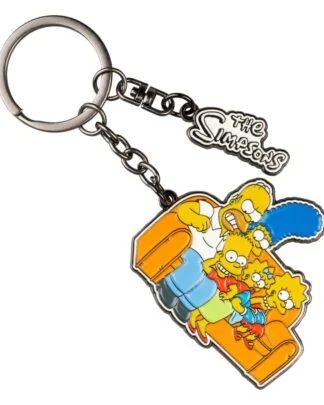 Die Simpsons Schlüsselanhänger Familie 5 x 12 cm