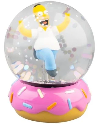Die Simpsons Schneekugel Homer Simpson Donut 10 cm