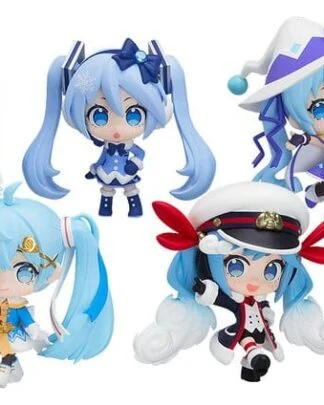Character Vocal Series 01: Hatsune Miku Minifiguren Snow Miku All Stars Collection Vol. 1 8 cm Blind Box Sortiment (8)