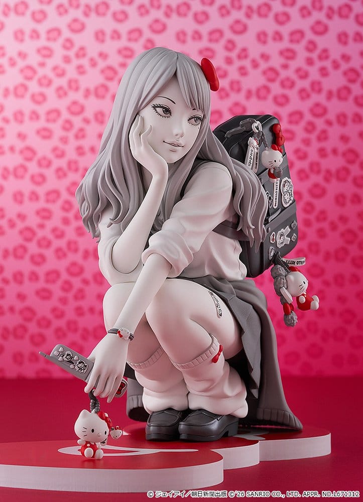 Junji Ito PVC Figur Gyaru Tomie x Hello Kitty 14 cm – Bild 2
