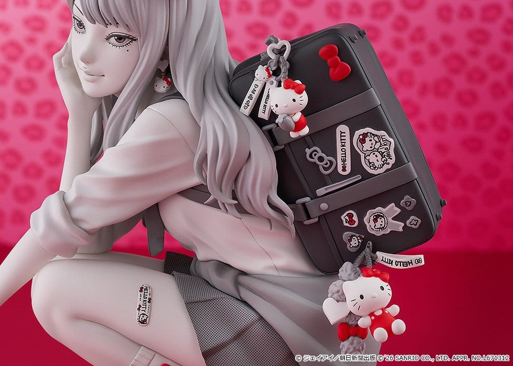 Junji Ito PVC Figur Gyaru Tomie x Hello Kitty 14 cm – Bild 6