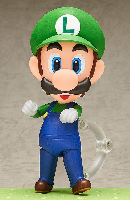 Super Mario Nendoroid Actionfigur Luigi 10cm – Bild 2