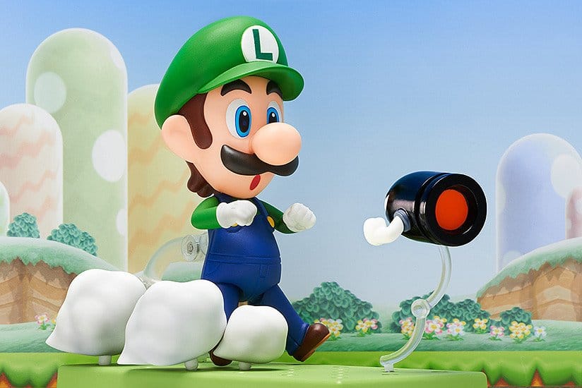 Super Mario Nendoroid Actionfigur Luigi 10cm – Bild 5
