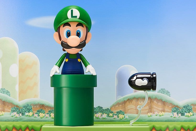 Super Mario Nendoroid Actionfigur Luigi 10cm – Bild 6