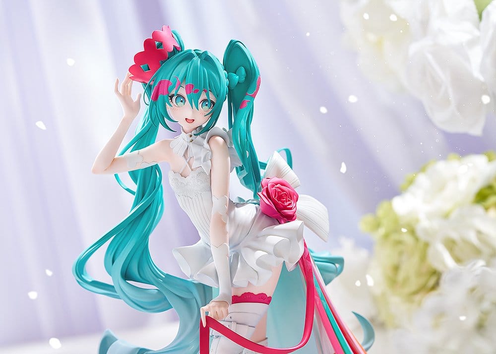 Hatsune Miku GT Project G.S. Collection PVC Figur 1/7 Racing Miku 15th "Rhapsody" 2010-2025 27 cm – Bild 3