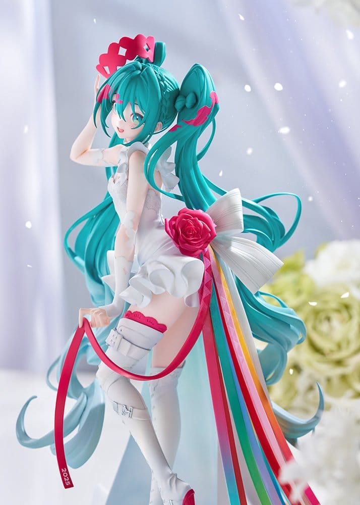 Hatsune Miku GT Project G.S. Collection PVC Figur 1/7 Racing Miku 15th "Rhapsody" 2010-2025 27 cm – Bild 4