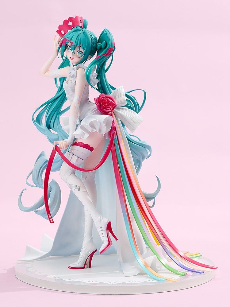 Hatsune Miku GT Project G.S. Collection PVC Figur 1/7 Racing Miku 15th "Rhapsody" 2010-2025 27 cm – Bild 7