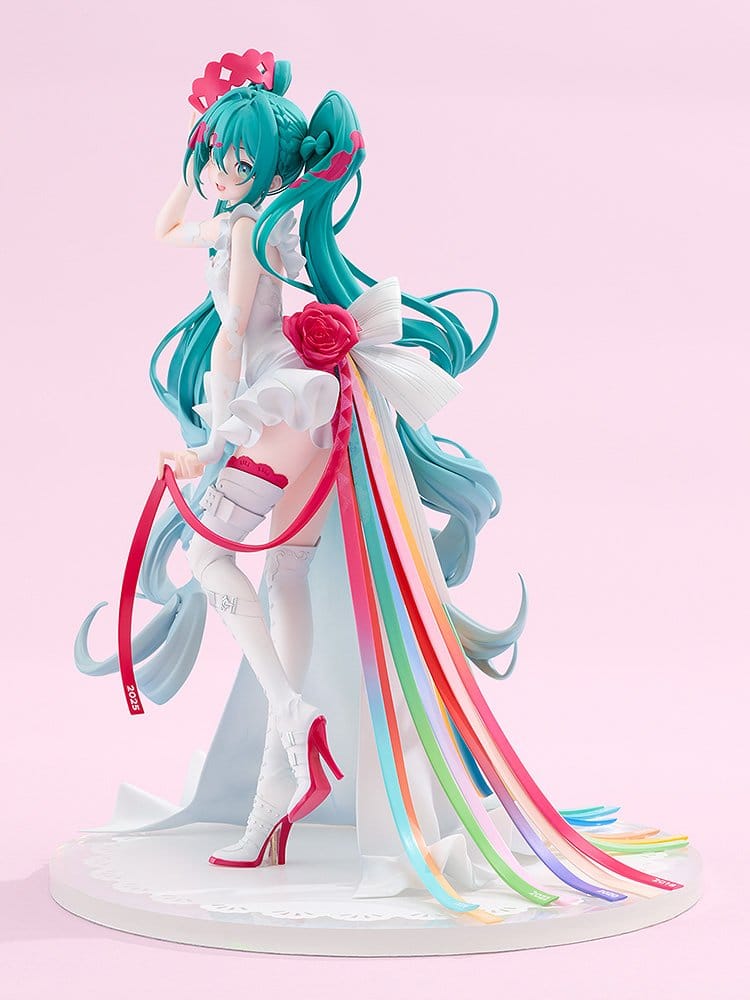 Hatsune Miku GT Project G.S. Collection PVC Figur 1/7 Racing Miku 15th "Rhapsody" 2010-2025 27 cm – Bild 9