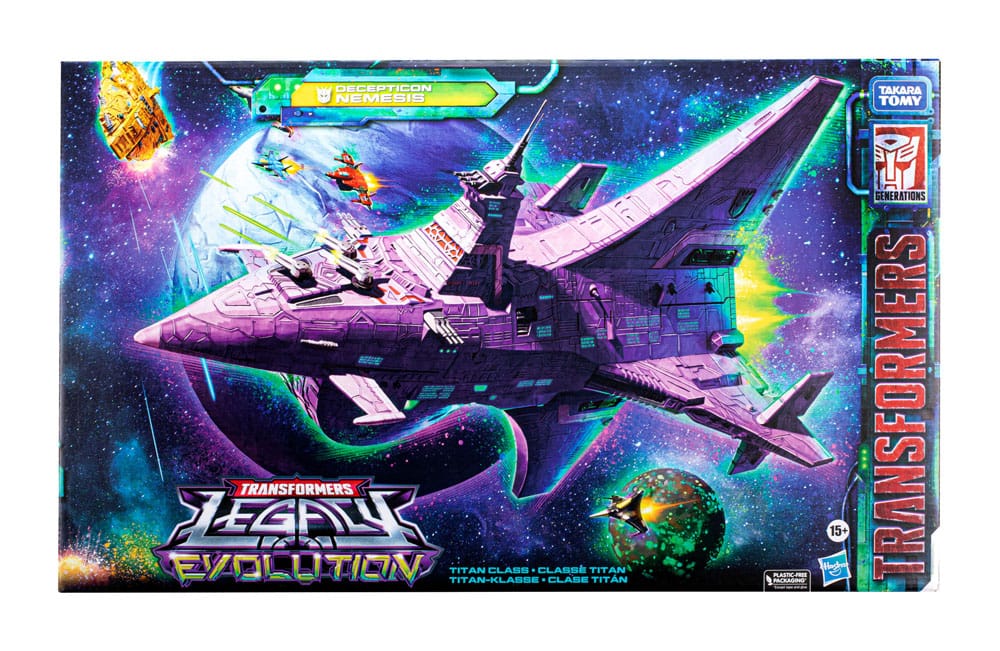 Transformers Generations Legacy Evolution Titan Class Actionfigur Decepticon Nemesis 60 cm – Bild 20