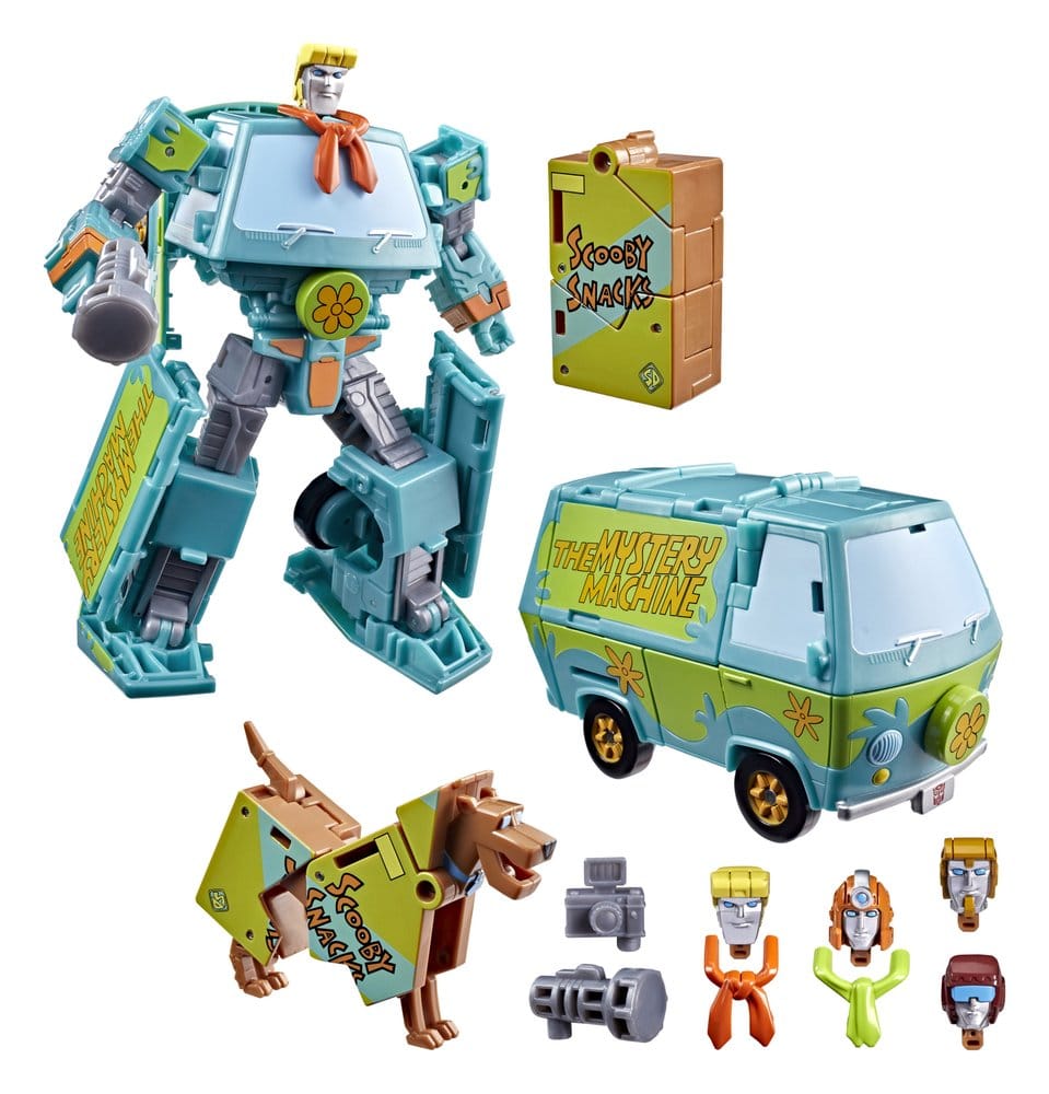 Transformers x Scooby-Doo Actionfiguren 2er-Pack Mysterious Prime & Automutt 15 cm – Bild 8