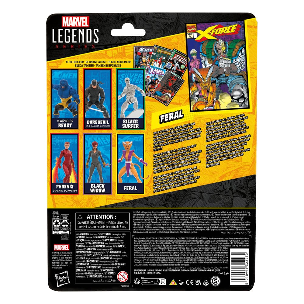 X-Force Marvel Legends Actionfigur Feral 15 cm – Bild 2