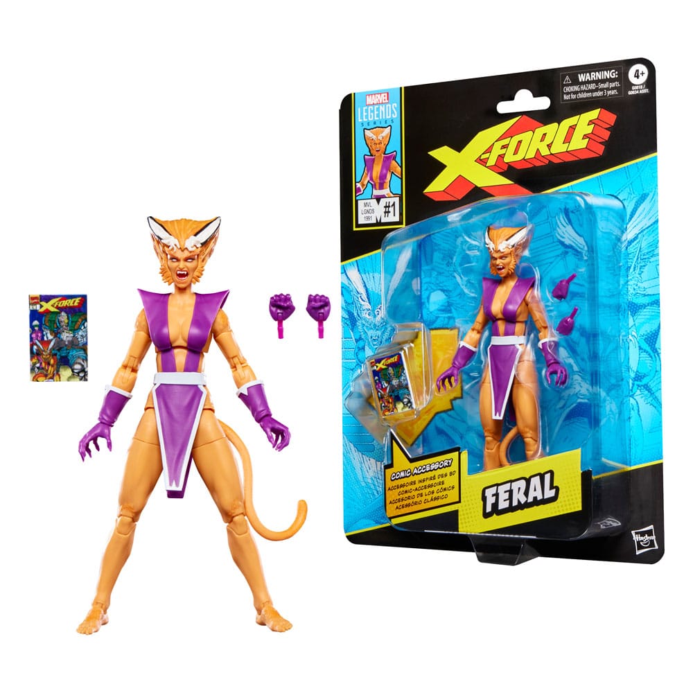 X-Force Marvel Legends Actionfigur Feral 15 cm – Bild 3