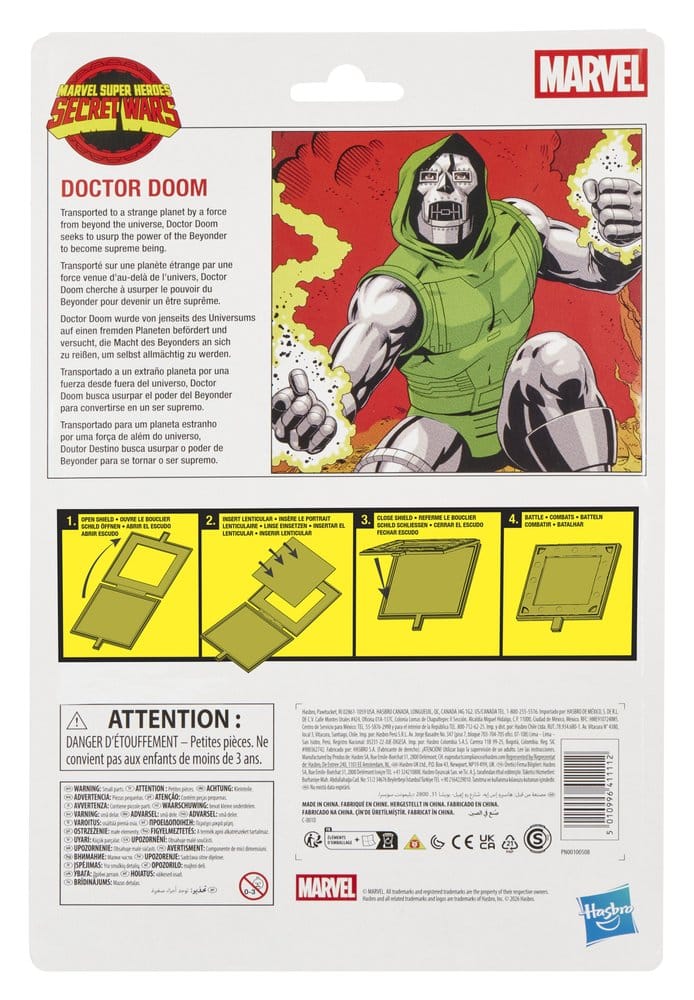 Secret Wars Marvel Legends Actionfigur Doctor Doom 15 cm – Bild 2