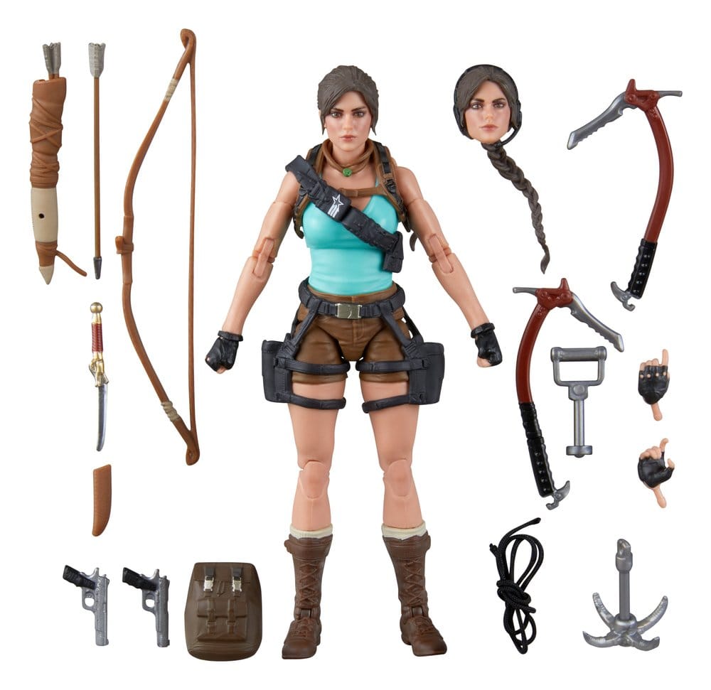 G.I. Joe Classified Series Retro Cardback Collaborative Actionfigur Lara "Tomb Raider" Croft 15 cm – Bild 6