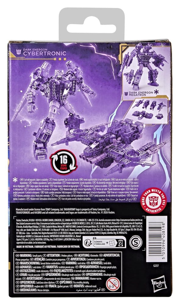 Transformers Age of the Primes Deluxe Class Actionfigur Dark Energon Cybertronic 14 cm – Bild 2