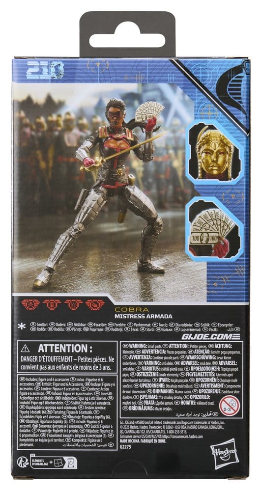 G.I. Joe Classified Series Actionfigur #210 Mistress Armada 15 cm – Bild 2
