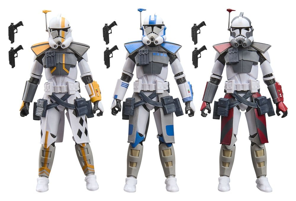 Star Wars: The Clone Wars Black Series Actionfiguren 3er-Pack ARC Trooper Havoc, Colt & Blitz 15 cm – Bild 5