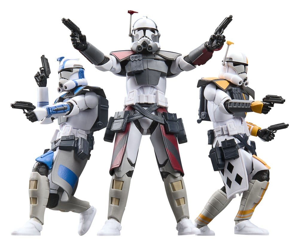Star Wars: The Clone Wars Black Series Actionfiguren 3er-Pack ARC Trooper Havoc, Colt & Blitz 15 cm – Bild 23