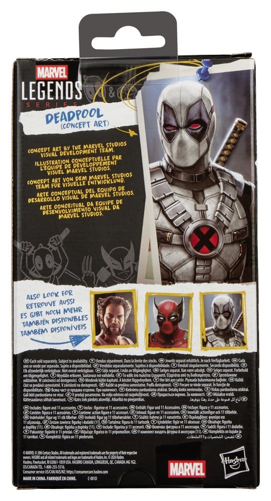 Deadpool & Wolverine Marvel Legends Actionfigur Deadpool (Concept Art) 15 cm – Bild 3