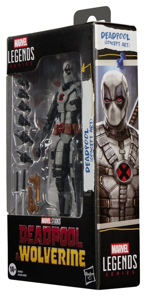 Deadpool & Wolverine Marvel Legends Actionfigur Deadpool (Concept Art) 15 cm – Bild 6