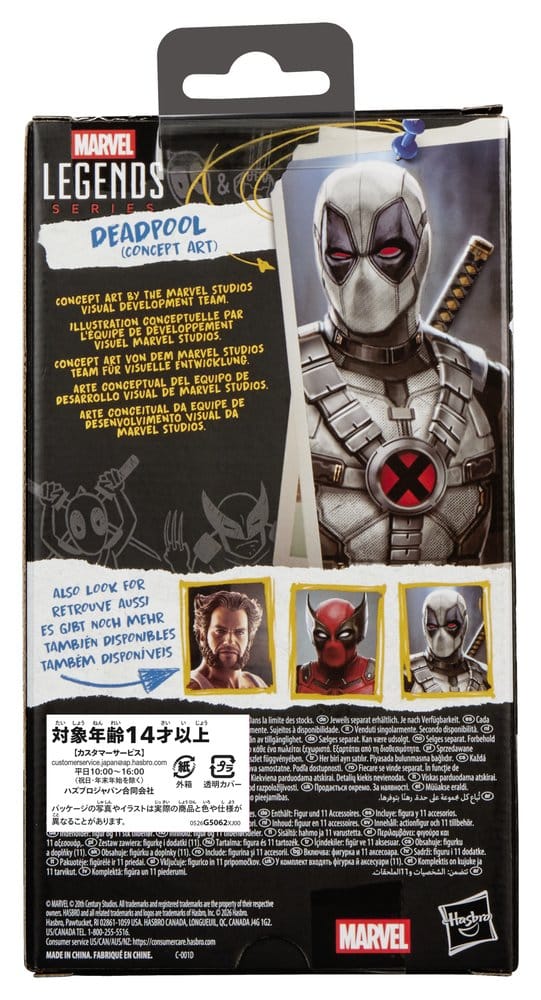 Deadpool & Wolverine Marvel Legends Actionfigur Deadpool (Concept Art) 15 cm – Bild 12