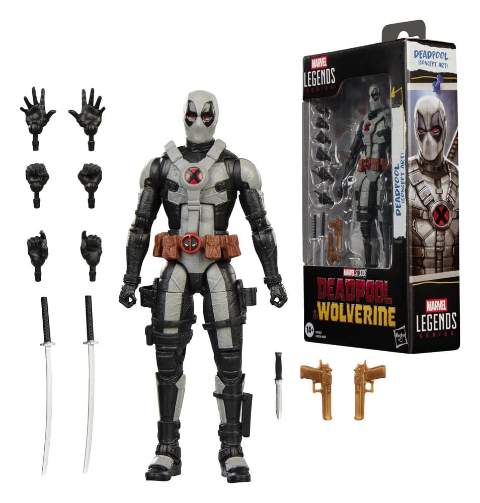 Deadpool & Wolverine Marvel Legends Actionfigur Deadpool (Concept Art) 15 cm – Bild 13