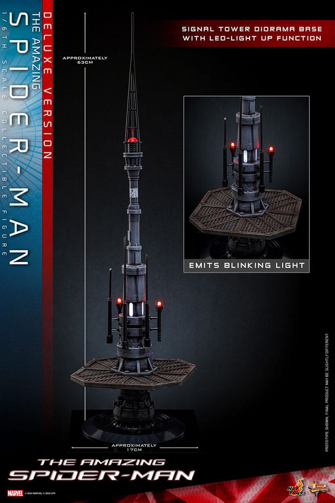 The Amazing Spider-Man Movie Masterpiece Actionfigur 1/6 Spider-Man (Deluxe Version) 30 cm – Bild 6