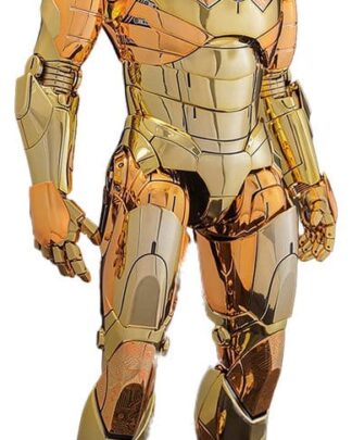 Iron Man Movie Masterpiece Diecast Actionfigur 1/6 Iron Man Mark III (Golden & Copper Gold Version) Hot Toys Exclusive 33 cm