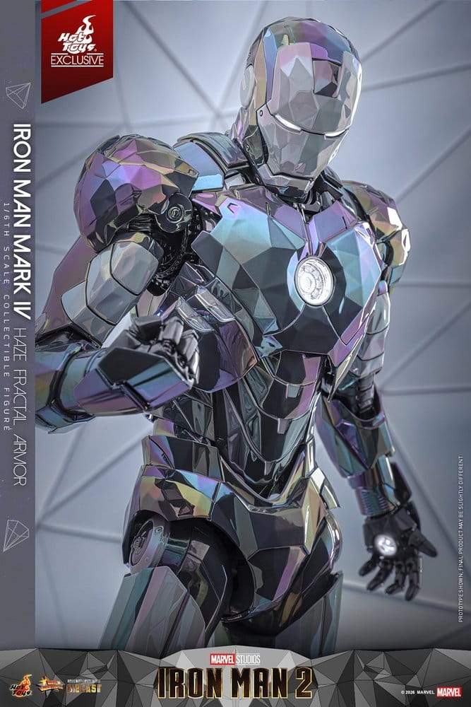 Iron Man 2 Actionfigur 1/6 Iron Man Mark IV (Haze Fractal Armor) 33 cm – Bild 5