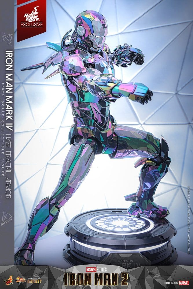Iron Man 2 Actionfigur 1/6 Iron Man Mark IV (Haze Fractal Armor) 33 cm – Bild 17