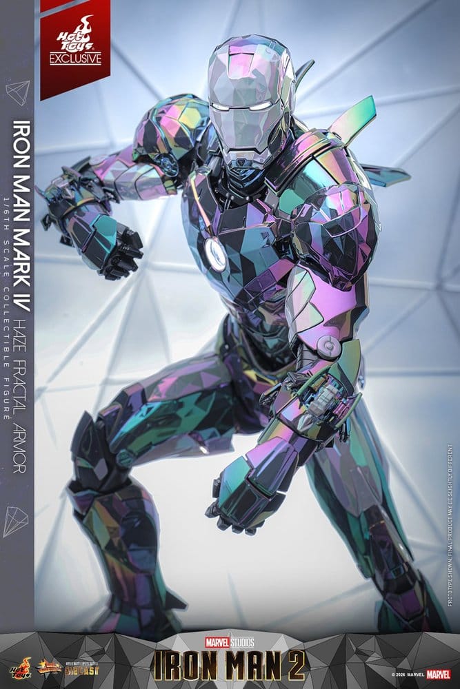 Iron Man 2 Actionfigur 1/6 Iron Man Mark IV (Haze Fractal Armor) 33 cm – Bild 18