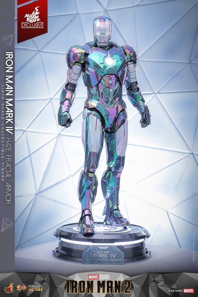 Iron Man 2 Actionfigur 1/6 Iron Man Mark IV (Haze Fractal Armor) 33 cm – Bild 20
