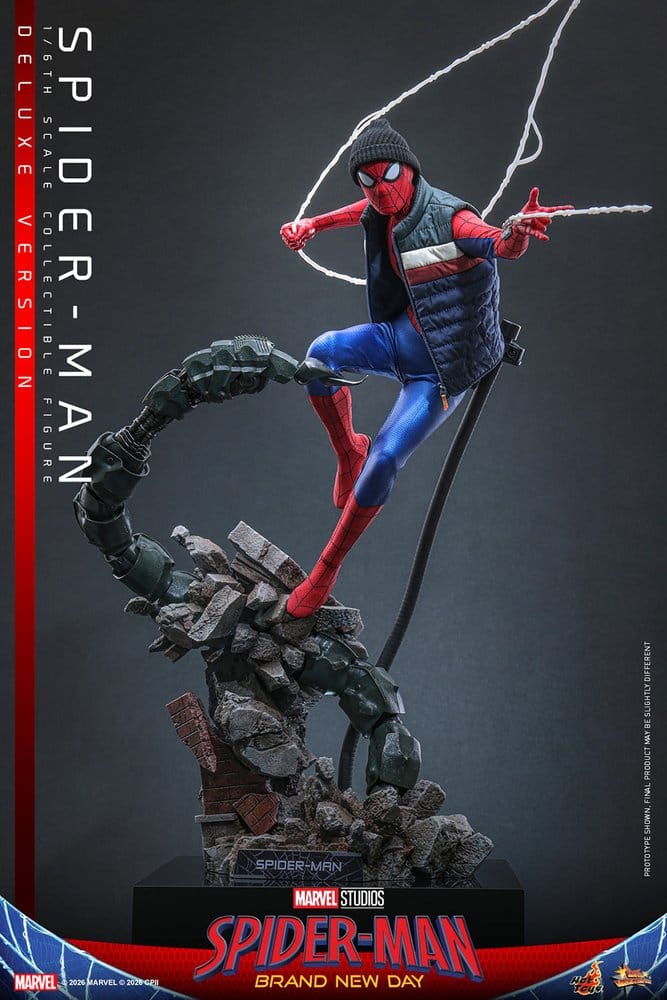 Marvel Spider-Man: Brand New Day Actionfigur 1/6 Spider-Man (Deluxe Version) 29 cm – Bild 7