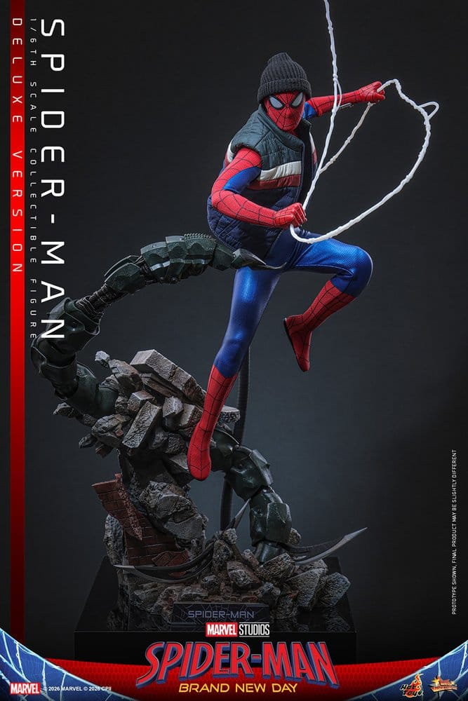 Marvel Spider-Man: Brand New Day Actionfigur 1/6 Spider-Man (Deluxe Version) 29 cm – Bild 9