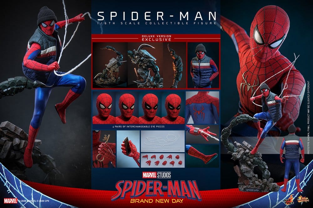 Marvel Spider-Man: Brand New Day Actionfigur 1/6 Spider-Man (Deluxe Version) 29 cm – Bild 14