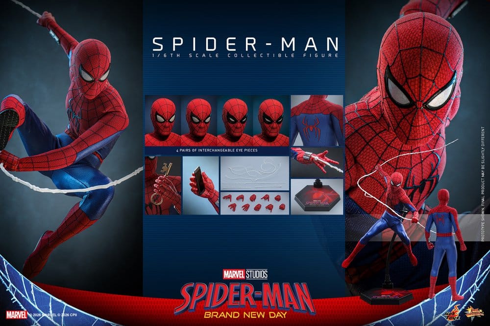 Marvel Spider-Man: Brand New Day Actionfigur 1/6 Spider-Man 29 cm – Bild 15