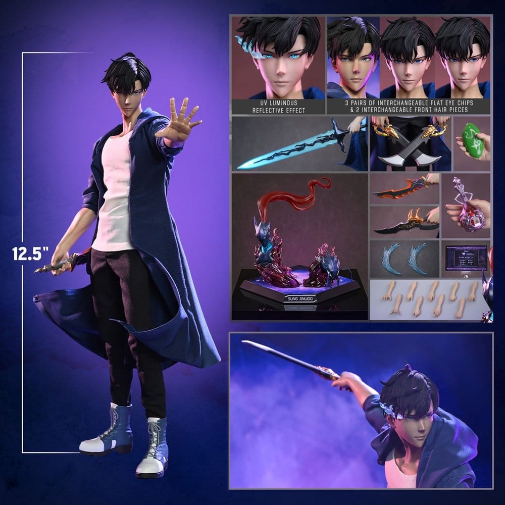 Solo Leveling Actionfigur 1/6 Sung Jinwoo 32 cm – Bild 20