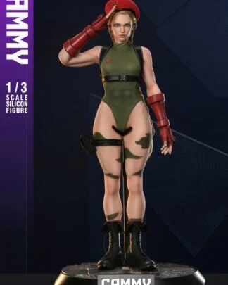 Street Fighter 6 Silikon Actionfigur 1/3 Cammy 65 cm