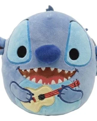 Lilo & Stitch Squishmallow Plüschfigur Stitch With Guitar 20 cm