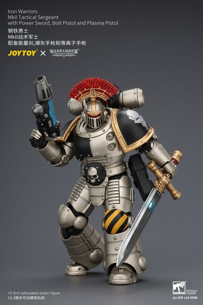 Warhammer The Horus Heresy Actionfigur Iron Warriors MkII Tactical Sergeant 12 cm – Bild 9